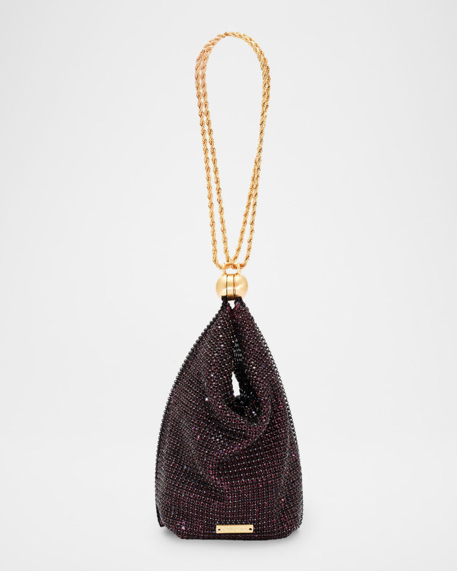 Rue Glass Crystal Wristlet Bag